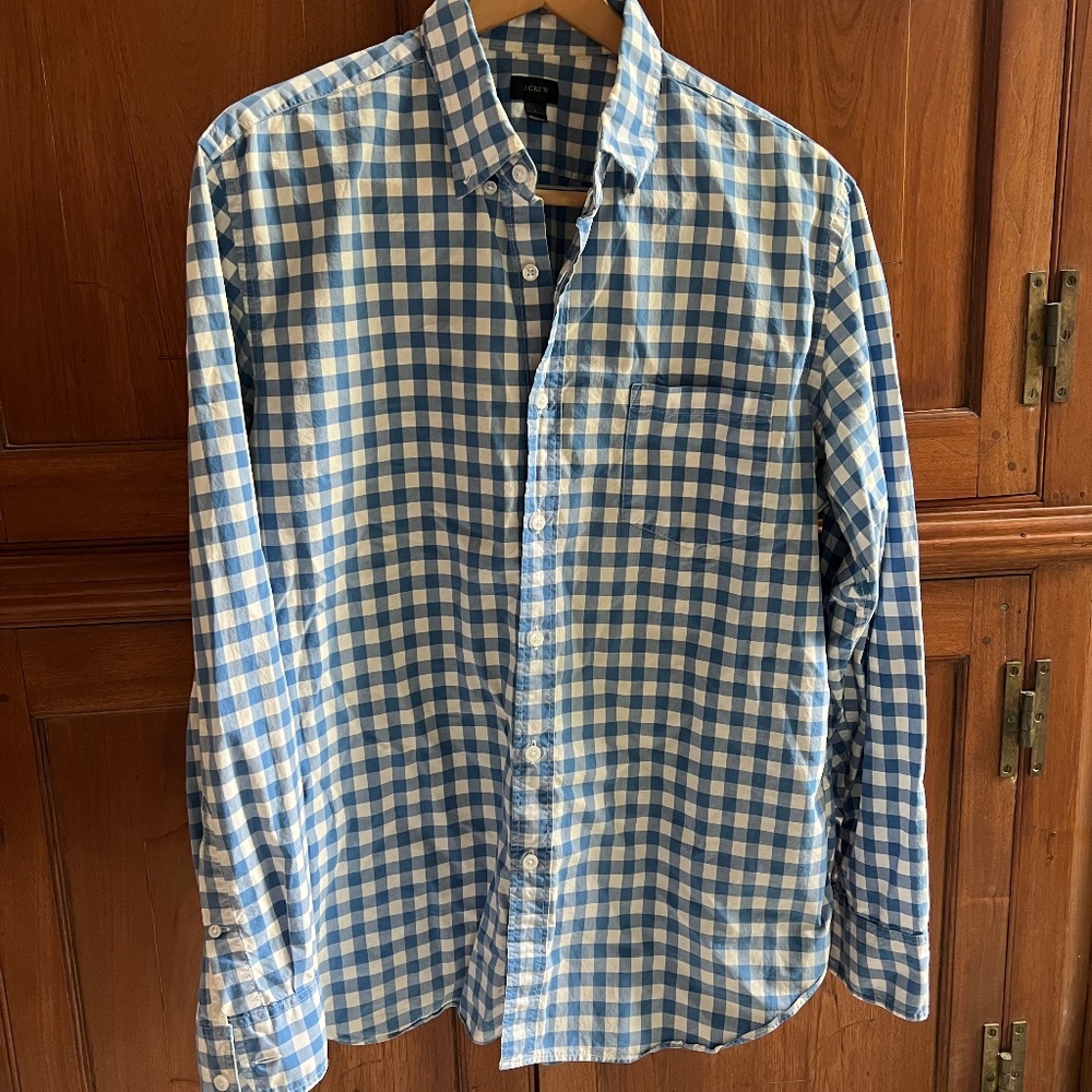 Men's J Crew long sleeve shirt Large